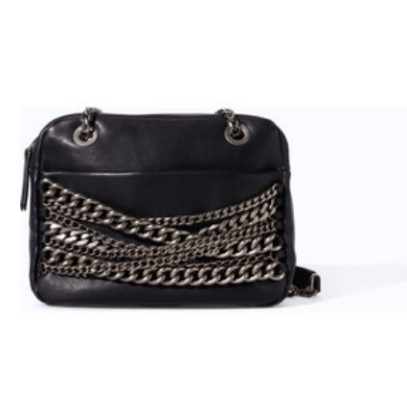 zara chain bag